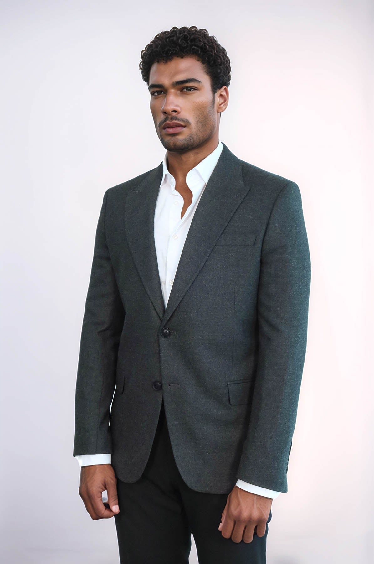 KOALA SYDNEY Plain Slim Fit Sport Anthracite Men Blazer