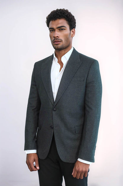 KOALA SYDNEY Plain Slim Fit Sport Anthracite Men Blazer