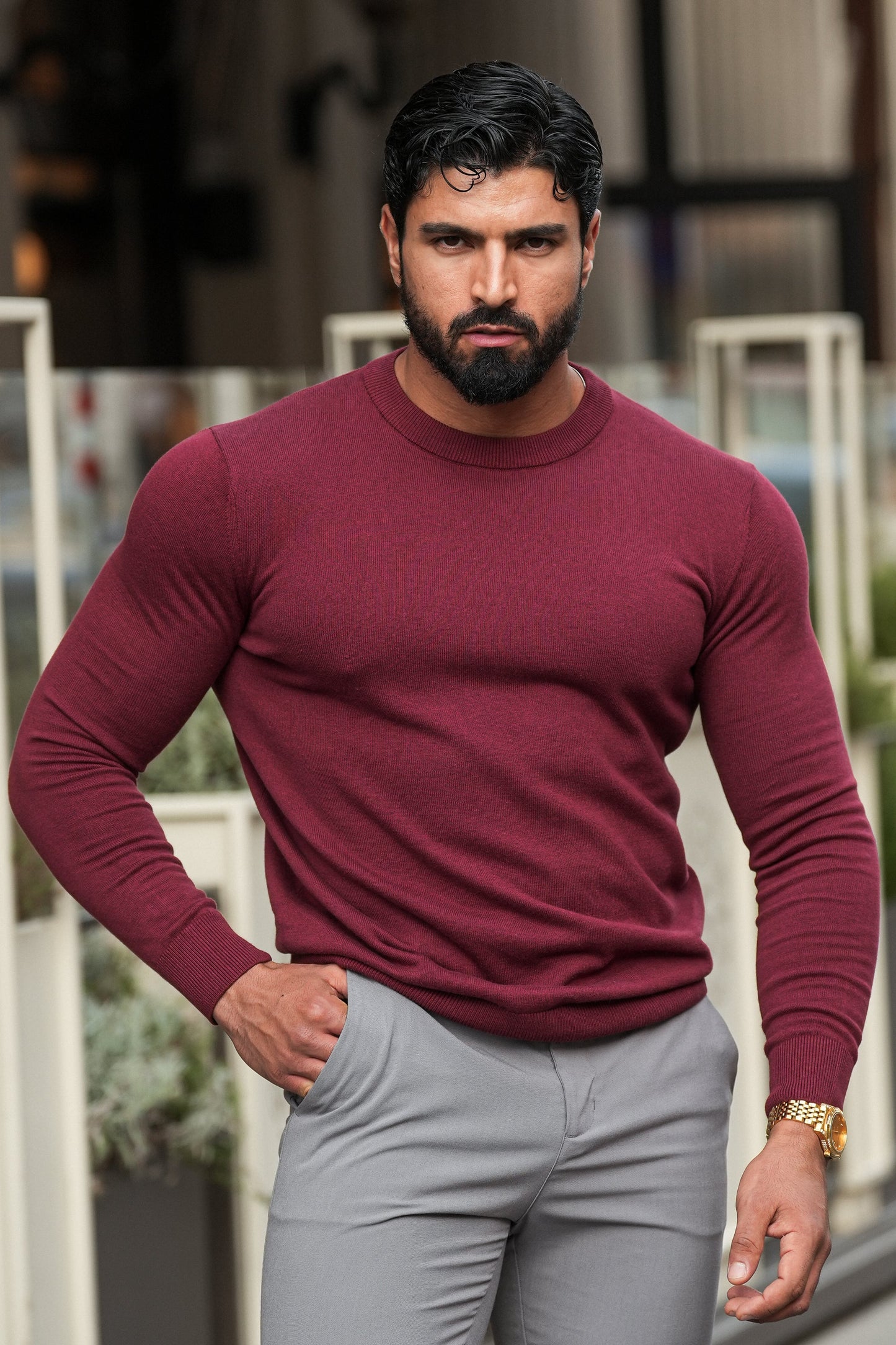 Santoni Classic Crewneck Sweater
