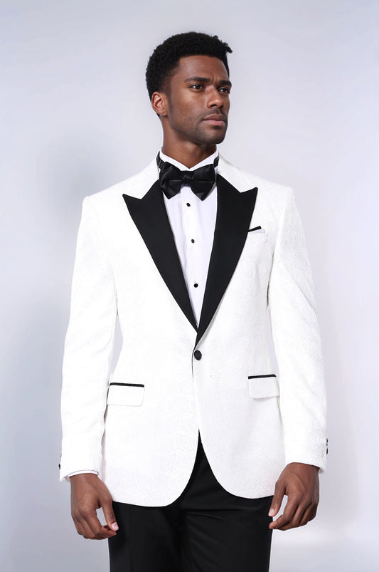 Grey Sparkly Patterned Party Blazer