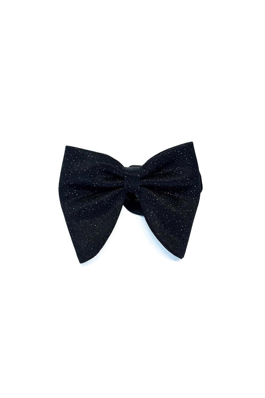KOALA SYDNEY  Classic Black Glitter Men's Bow Tie