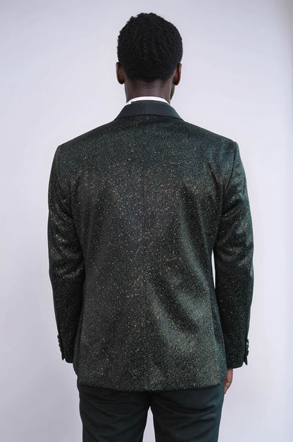 Shawl Lapel Slim Fit Blazer Men Tuxedo Jacket