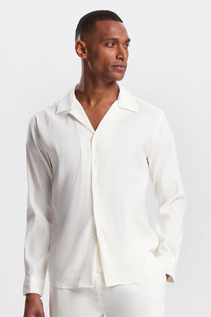 Classic Linen Long Sleeve Shirt