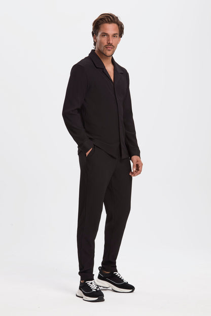 Pleated Long Sleeve Shirt
