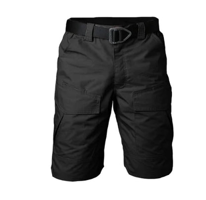 Men's Loose Cargo Shorts with Multiple Pockets