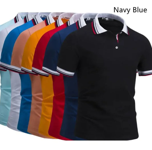 Men's Fashion Casual Lapel Polo Shirt