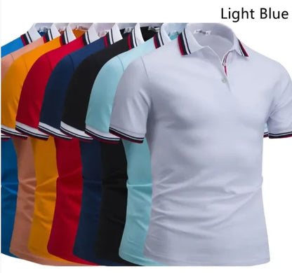Men's Fashion Casual Lapel Polo Shirt