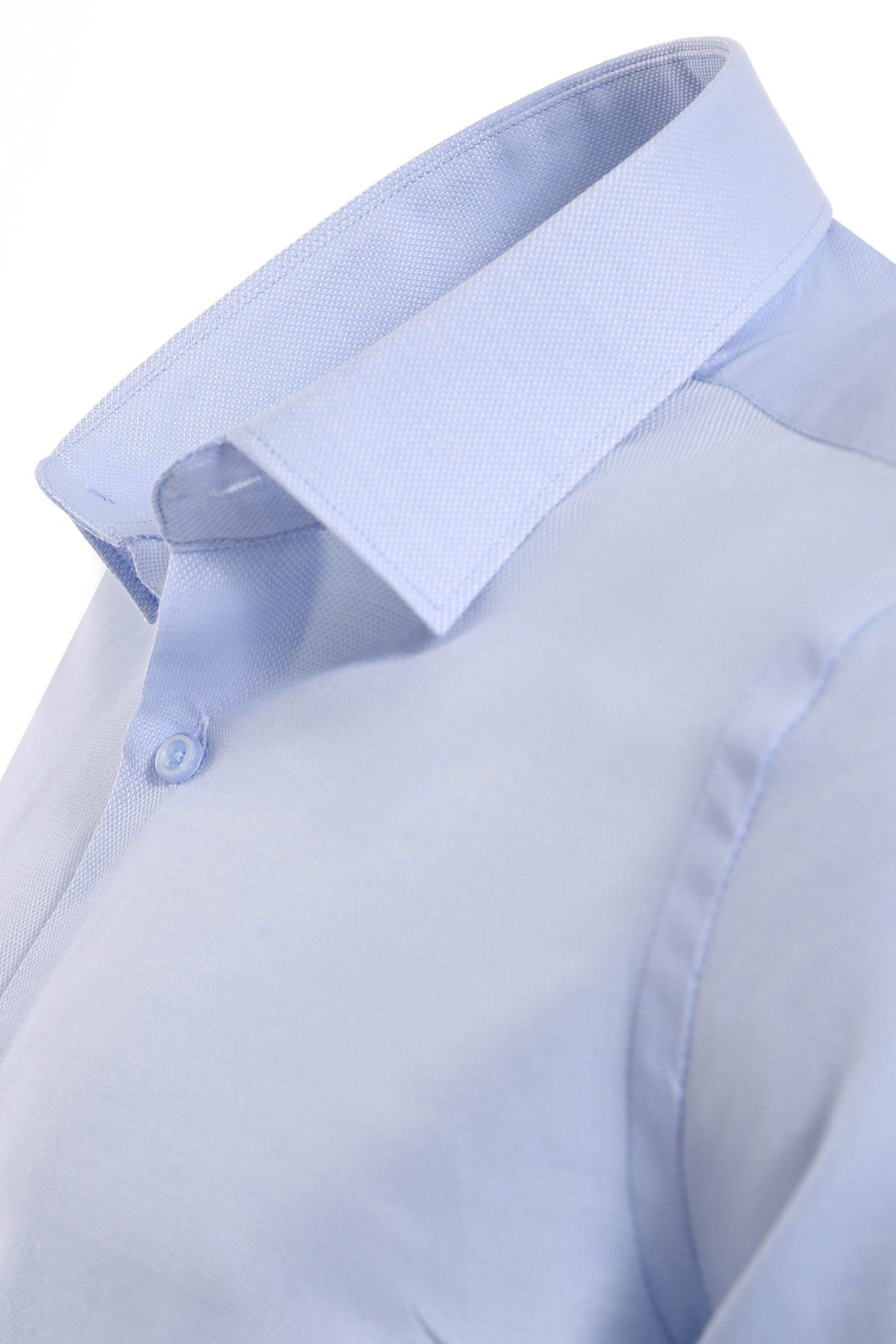 KOALA SYDNEY  Light Blue Patterned Long Sleeve Shirt -
