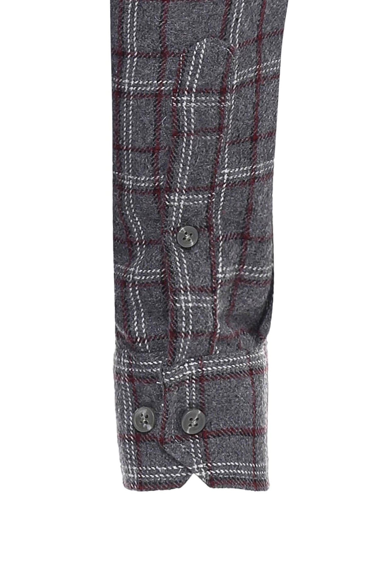 KOALA SYDNEY  Checked Grey Men Lumberjack Shirt -