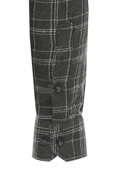 Plaid Green Men Lumberjack Shirt -
