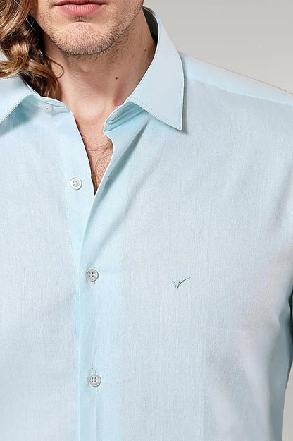 Oxford Patterned Green Shirt