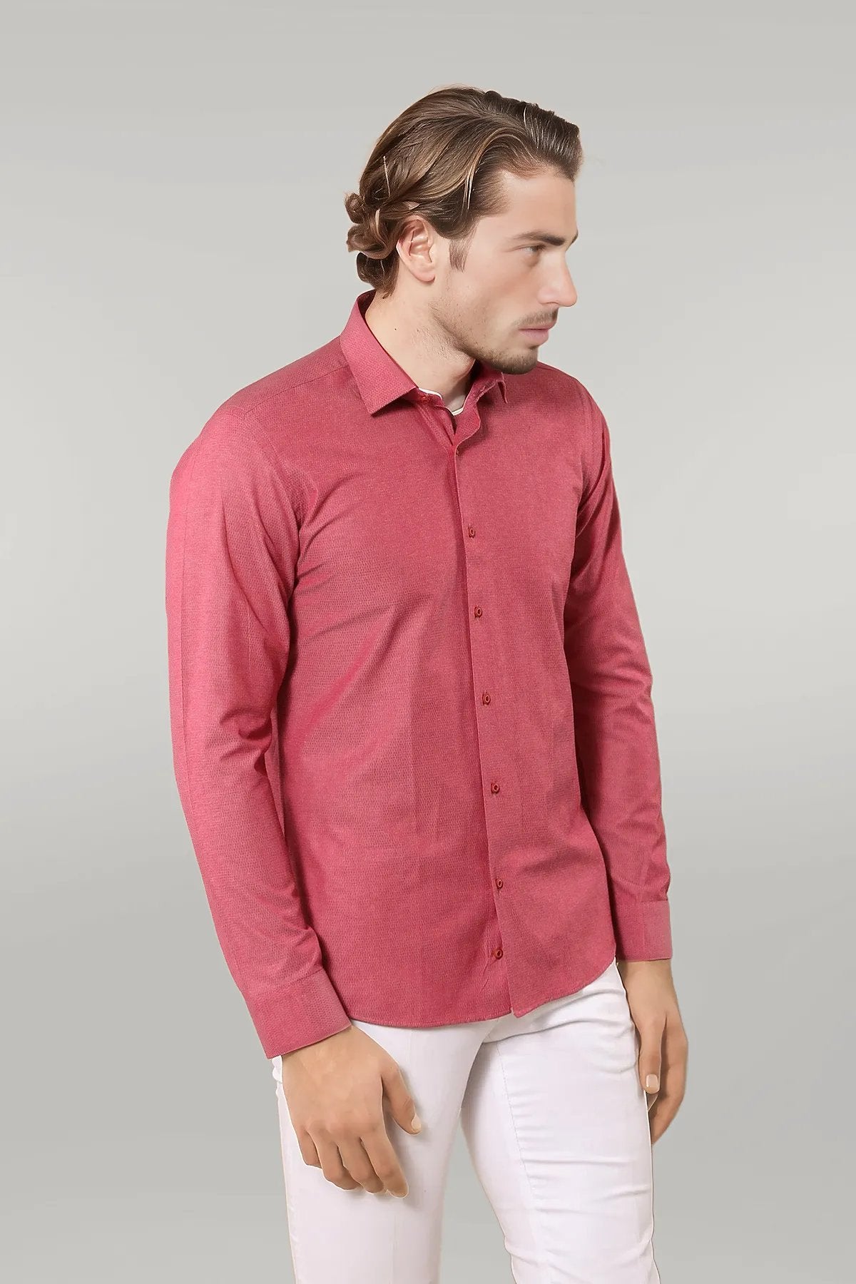 KOALA SYDNEY  Dot-Patterned Pink Shirt |