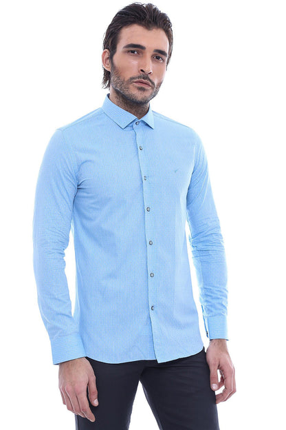 KOALA SYDNEY Light Blue Cotton Shirt for Men
