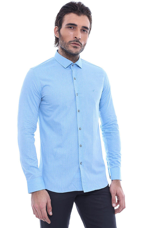KOALA SYDNEY Light Blue Cotton Shirt for Men