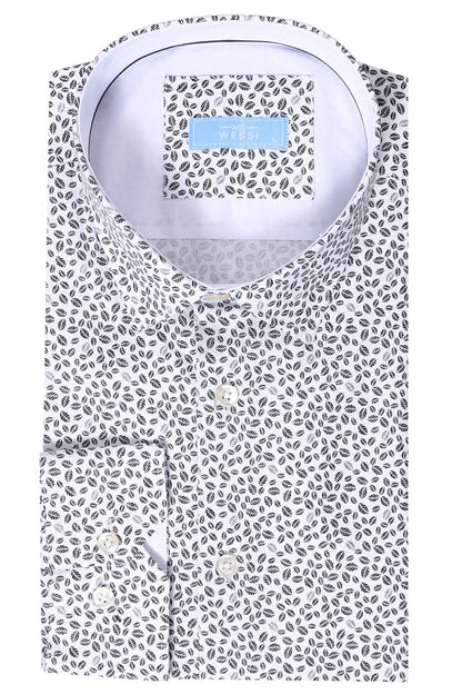 Slim Fit Patterned Shirt