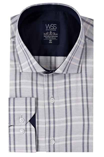 KOALA SYDNEY  Casual Plaid White Shirt | -