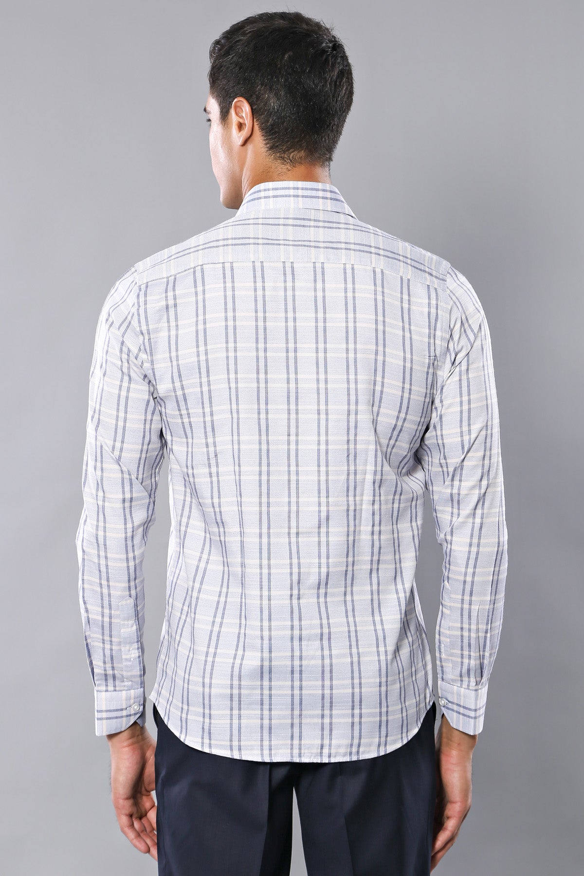 KOALA SYDNEY  Casual Plaid White Shirt | -