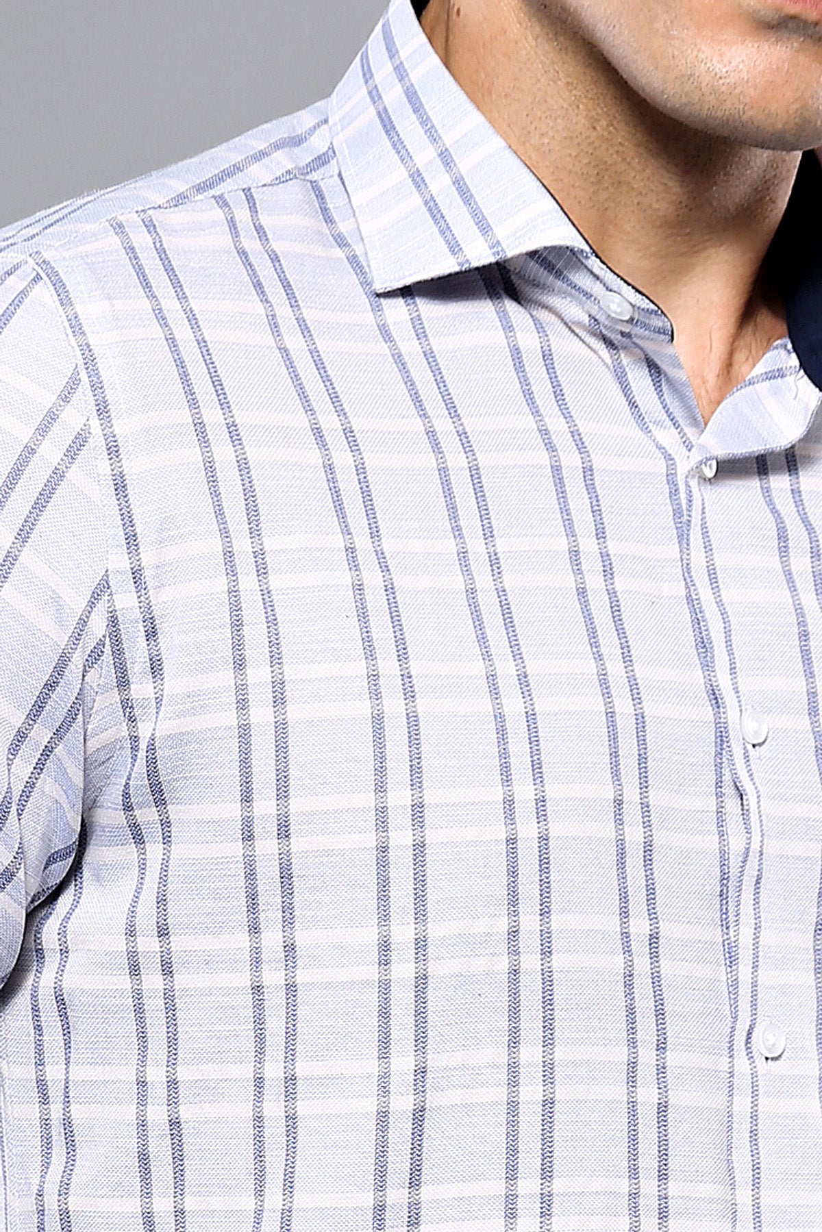 KOALA SYDNEY  Casual Plaid White Shirt | -