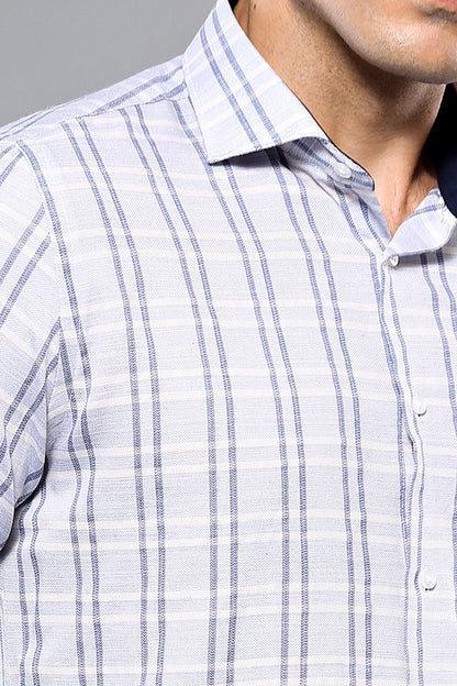 KOALA SYDNEY  Casual Plaid White Shirt | -