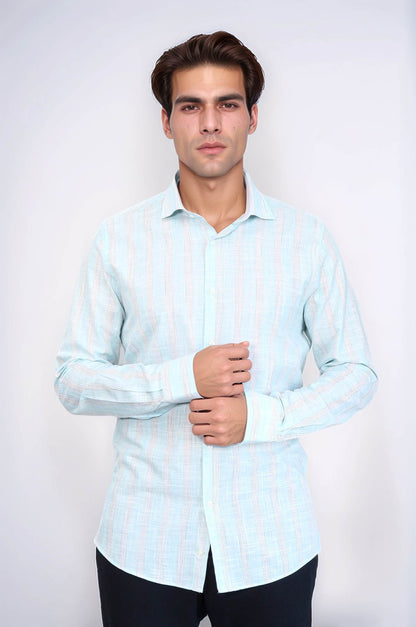 Green Checked Shirt