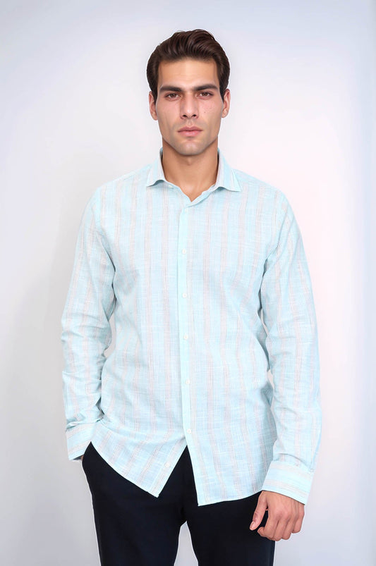 Green Checked Shirt