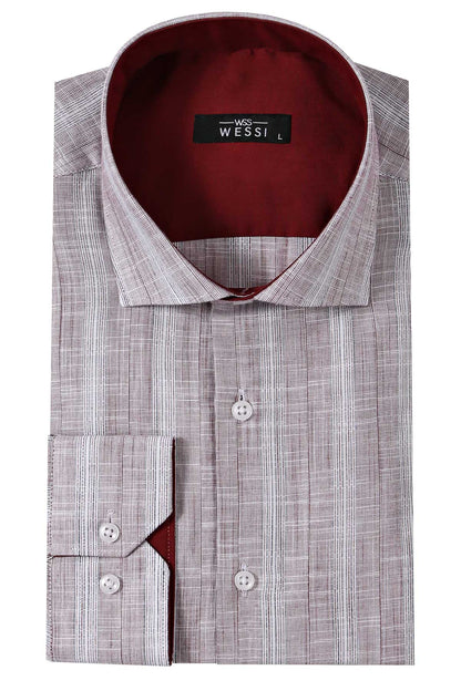 Light Red Checked Shirt -