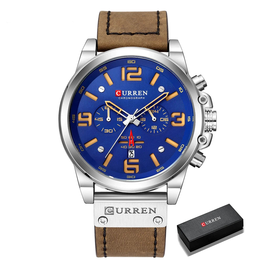 CURREN Luxury Quartz Men’s Watch