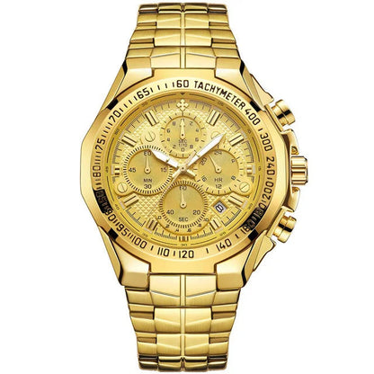 Men's Luxury Sports Watch Waterproof Chronograph