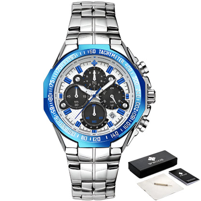 Men's Luxury Sports Watch Waterproof Chronograph