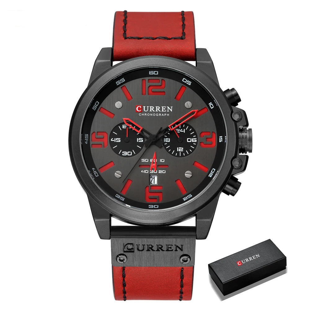CURREN Luxury Quartz Men’s Watch