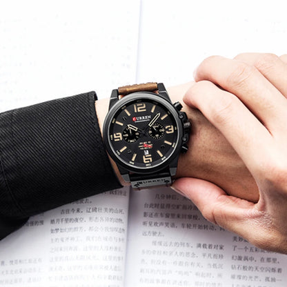 CURREN Luxury Quartz Men’s Watch