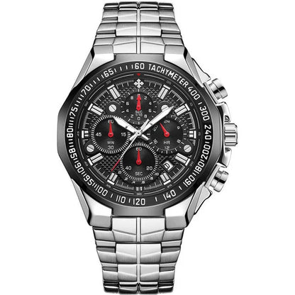 Men's Luxury Sports Watch Waterproof Chronograph