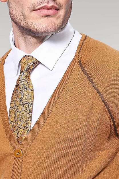 Tawny Men's Cardigan Sweater