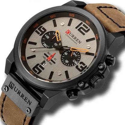 CURREN Luxury Quartz Men’s Watch