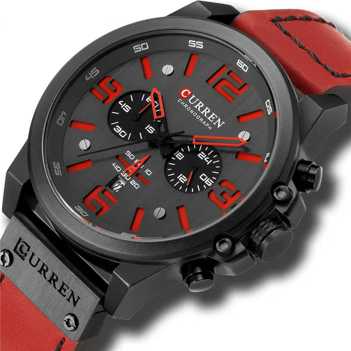 CURREN Luxury Quartz Men’s Watch