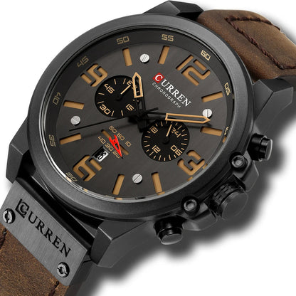 CURREN Luxury Quartz Men’s Watch