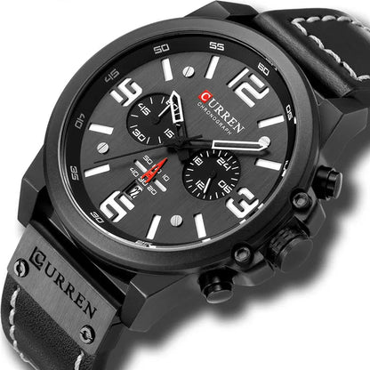 CURREN Luxury Quartz Men’s Watch