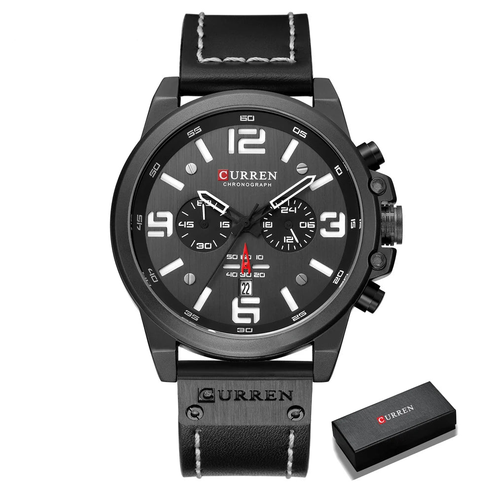 CURREN Luxury Quartz Men’s Watch