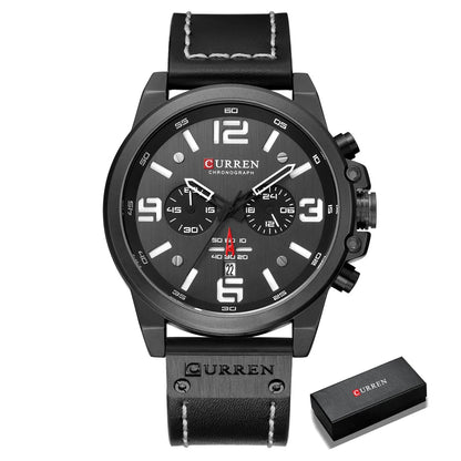 CURREN Luxury Quartz Men’s Watch