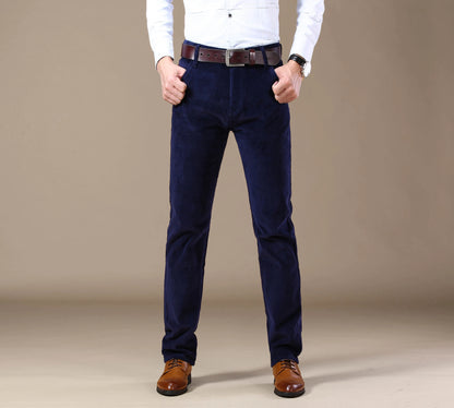 Autumn-Winter Men’s Straight Corduroy Jeans