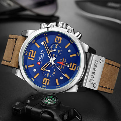 CURREN Luxury Quartz Men’s Watch
