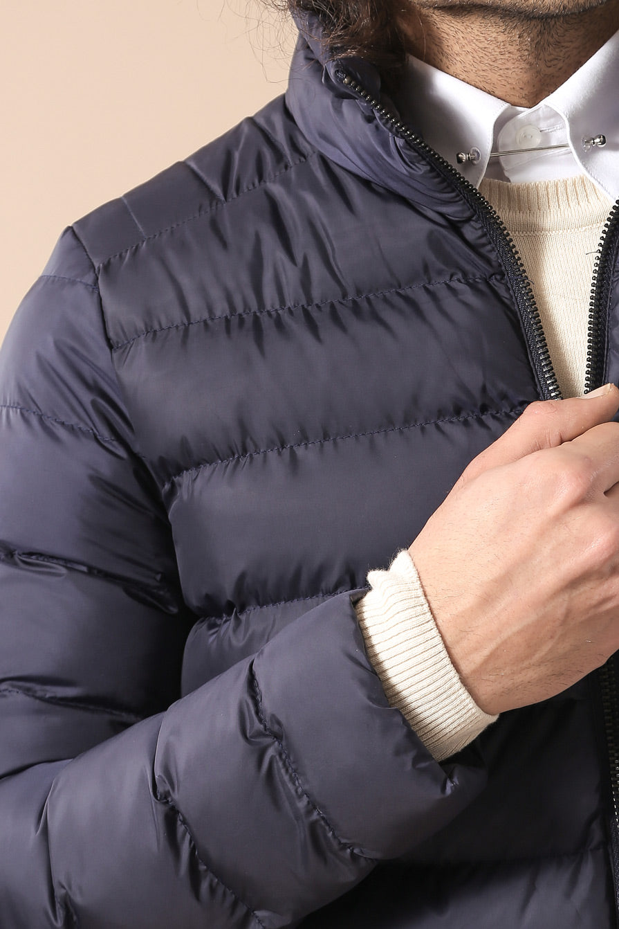 Navy Short Men Down Jacket