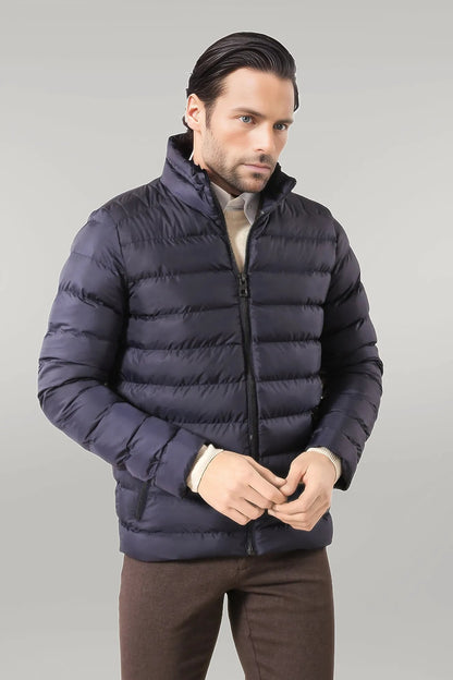 Navy Short Men Down Jacket