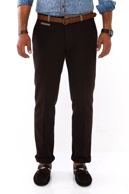 KOALA SYDNEY  Belt Coloured Brown Pants -