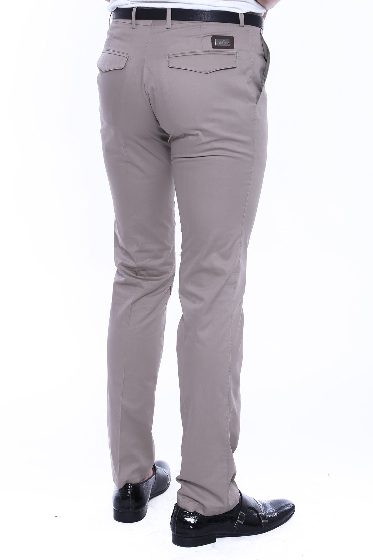 KOALA SYDNEY  Pocket Flap Cotton Grey Pants-Wessi