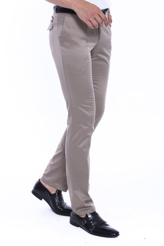 KOALA SYDNEY  Pocket Flap Cotton Mink Pants-Wessi