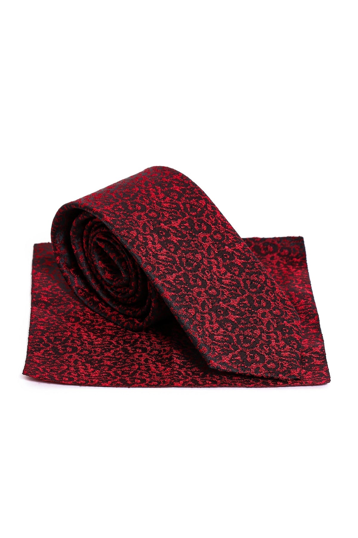 KOALA SYDNEY Patterned Men Claret Red Tie – Wessi