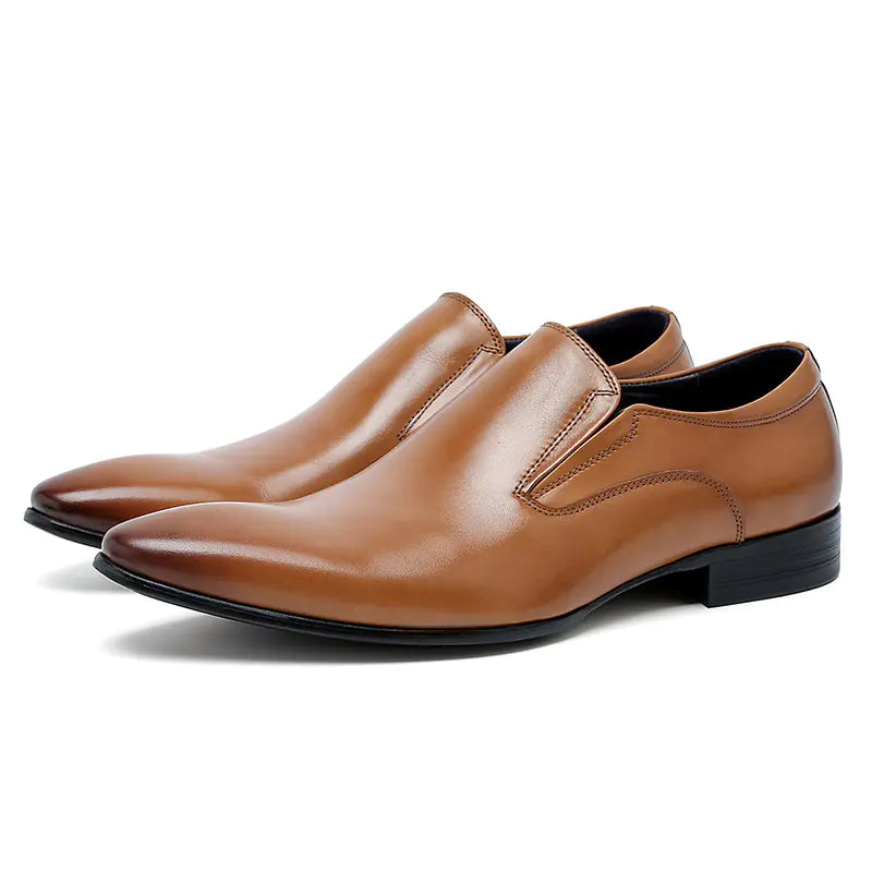 British Pointed Oxford Shoes for Men