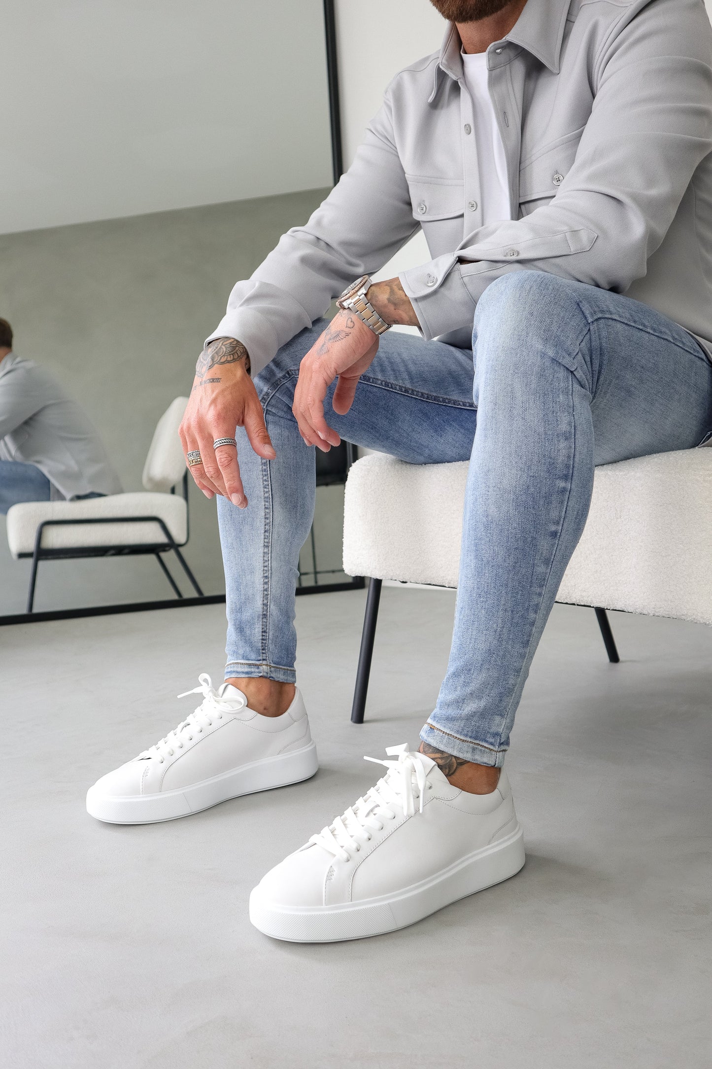 Timeless Leather Sneakers