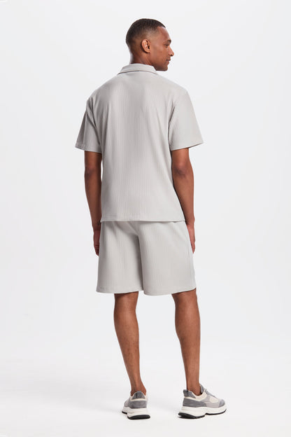 KOALA SYDNEY  Pleated Short Sleeve Shirt